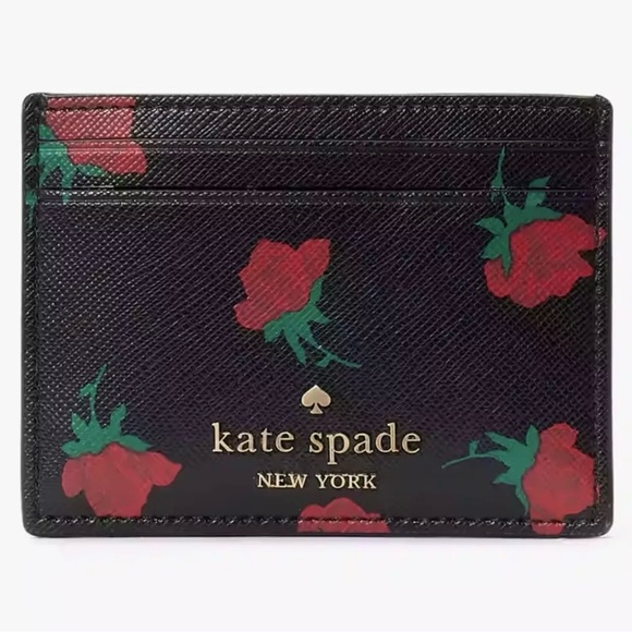 Disney X Kate Spade Chelsea Rose Toss Wristlet Pouch KE615 Card Holder KE995 New - Picture 6 of 10